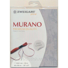 Zweigart 3984/7729 Vintage Murano Lugana 32 ct. Вінтажний сірий