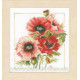 PN-0157496 Набір для вишивки хрестом LanArte Anemone Bouquet Букет анемонів
