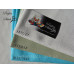 Zweigart 3835/17 Lugana 25 ct. Білий із сріблястим люрексом