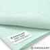Zweigart 3984/5429 Murano Splash 32 ct. М'ятно-блакитний з білими бризками
