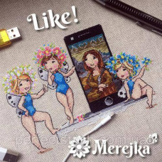 Набір для вишивання хрестиком Like Мережка