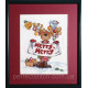 Dw1059 Набор для вышивания крестом "Merry Merry Moose//Веселый Веселый лось" Design Works