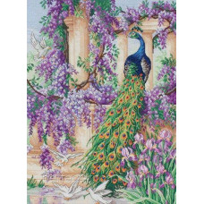 01027 Набор для вышивания "Павлин (The Peacock)" ANCHOR MAIA