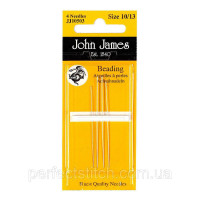 Beading №13 (4шт) Набір бісерних голок John James