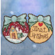 ST181716 Набор для вышивания "First Christmas//Первое Рождество" Mill Hill
