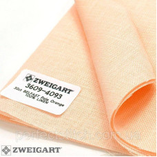 Zweigart 3609/4093 Belfast Linen 32 ct. Креветковий
