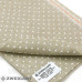 Zweigart 3609/5379 Belfast Petit Point 32 ct. Сирий льон в білий горошок