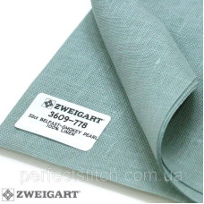 Zweigart 3609/778 Belfast 32 ct. Перлинно-димчастий