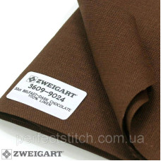 Zweigart 3609/9024 Belfast 32 ct.(126кл.) Темний шоколад