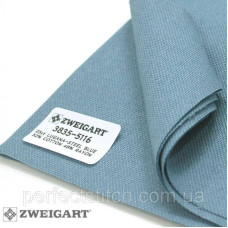 Zweigart 3835/5116 Lugana 25 ct. Сталевий синій