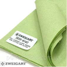 Zweigart 3835/6140 Lugana 25 ct. Зелений лайм