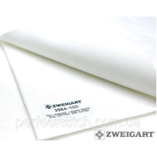 Zweigart 3984/100 Murano Lugana 32 ct. Білий