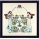 MD110 Схема "Tree Spring Topiary Garden//Весенний сад" Mirabilia Designs