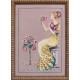 MD111 Схема "The Peony Garden//Сад с пионами" Mirabilia Designs