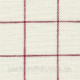 7666/1269 Belfast 32 ct. Молочний в бордову клітку