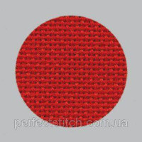3835/954 Lugana 25 ct. Різдвяний червоний