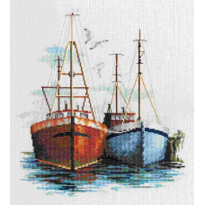 DWSEA03  Coastal Britain - Fish Quay Прибрежная Британия - Фиш Куэй Bothy Threads