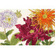 XBD11 Dahlia Blooms "Георгин цветет" Bothy Threads