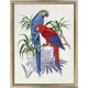 12-765  Набор для вышивания "Синие Ары (Blue macaws)" Eva Rosenstand