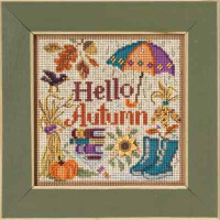 Набір для вишивання Hello Autumn Привіт Осінь Mill Hill