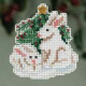 Набір для вишивання Winter Bunnies Зимові зайчики Mill Hill Набір для вишивання Winter Bunnies Зимові зайчики Mill Hill